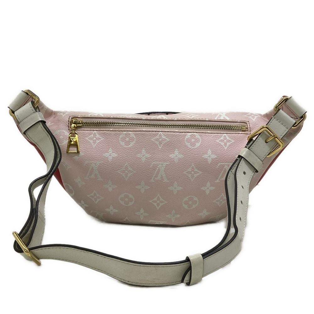 Louis Vuitton Rouge Bag Canvas Waist Giant Bum Pouch Monogram